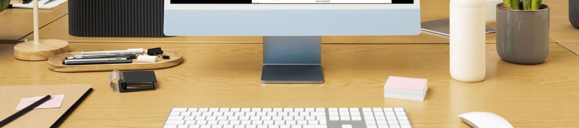 SEO and social media analytics displayed on a monitor